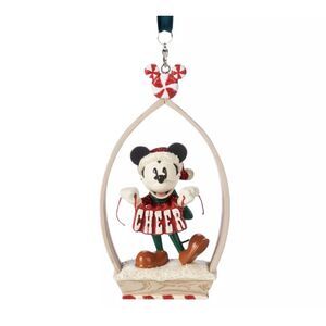 Disney 2022 Holiday Mickey Mouse Holiday "Cheer" Sketchbook Ornament